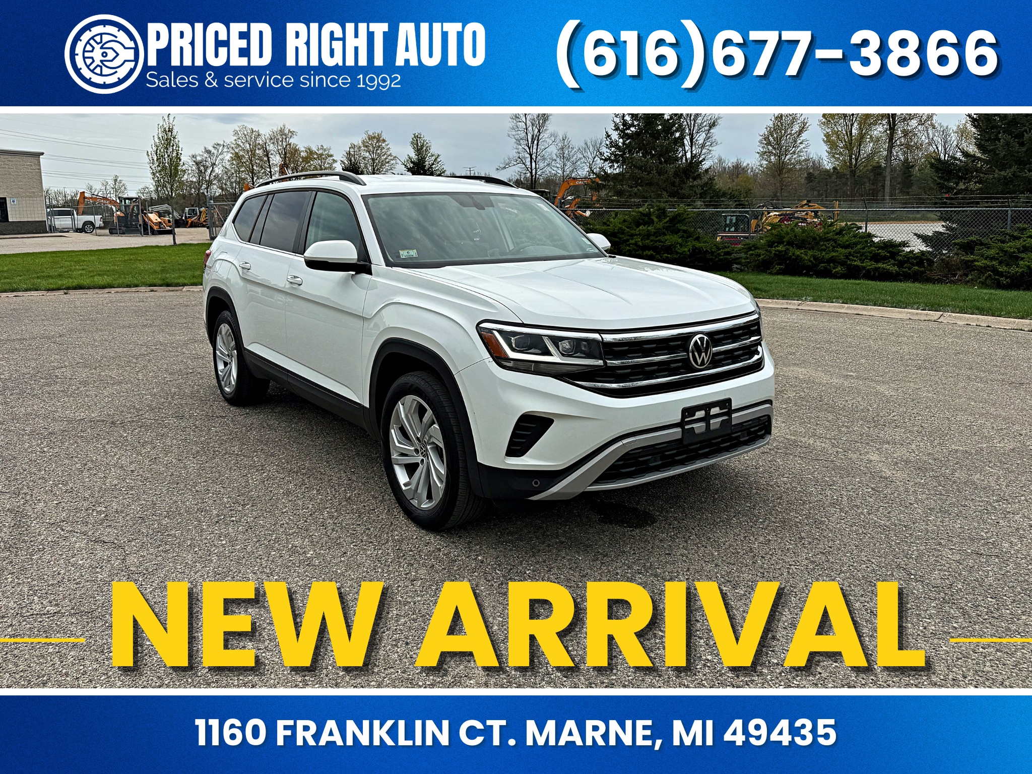 2021 Volkswagen Atlas SE w/Tech