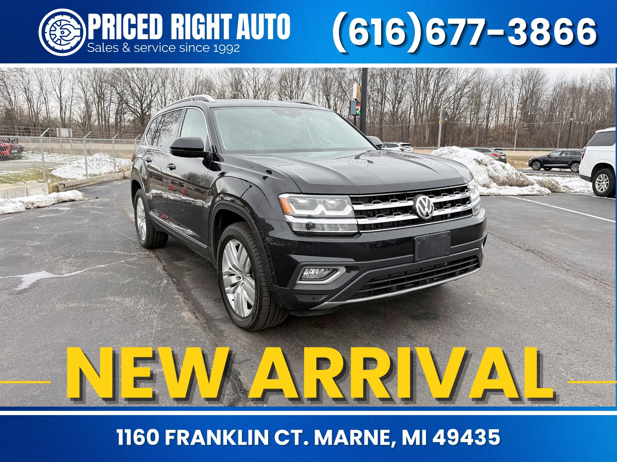 2019 Volkswagen Atlas SEL Premium