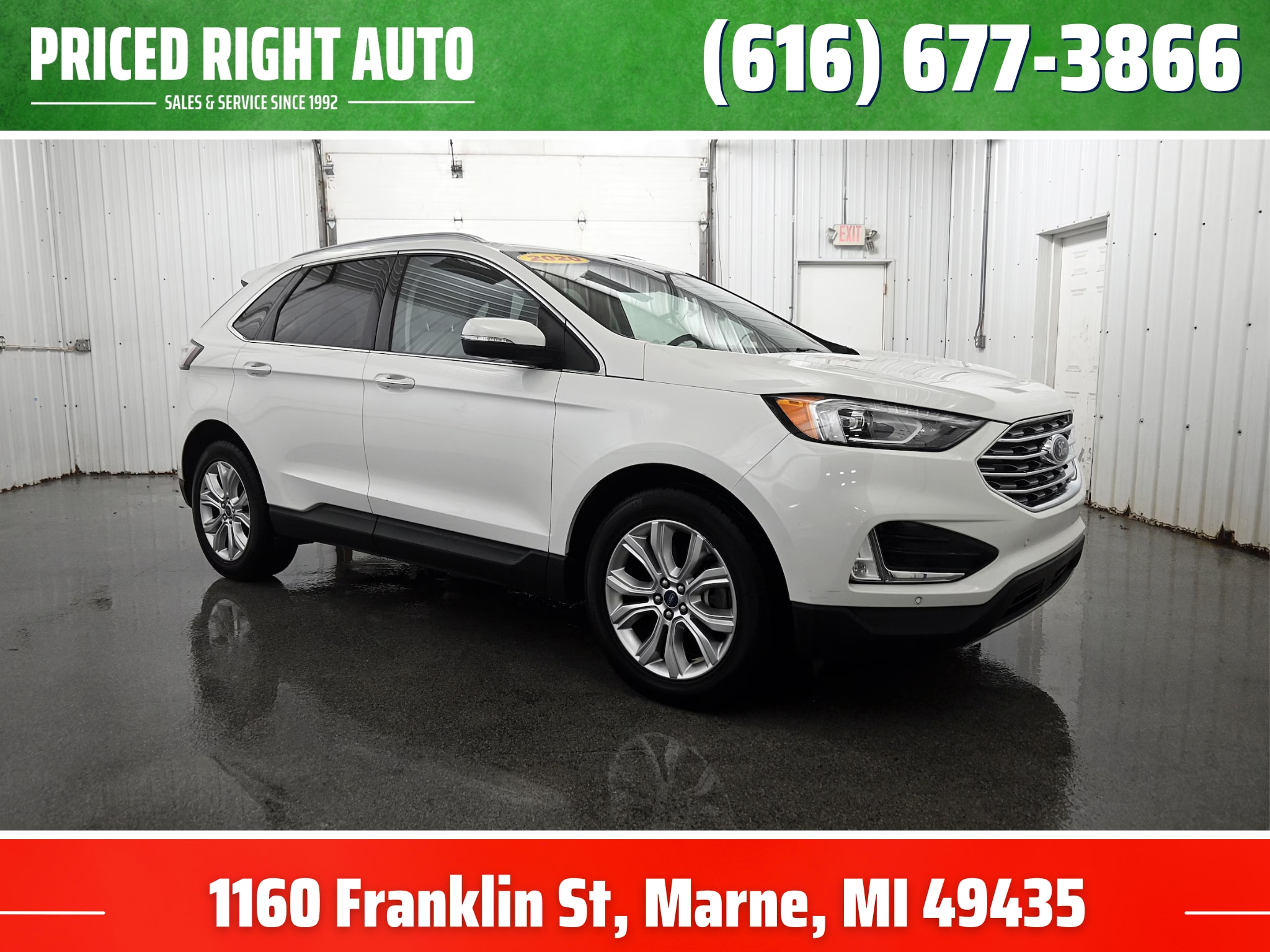 2020 Ford Edge Titanium's photo