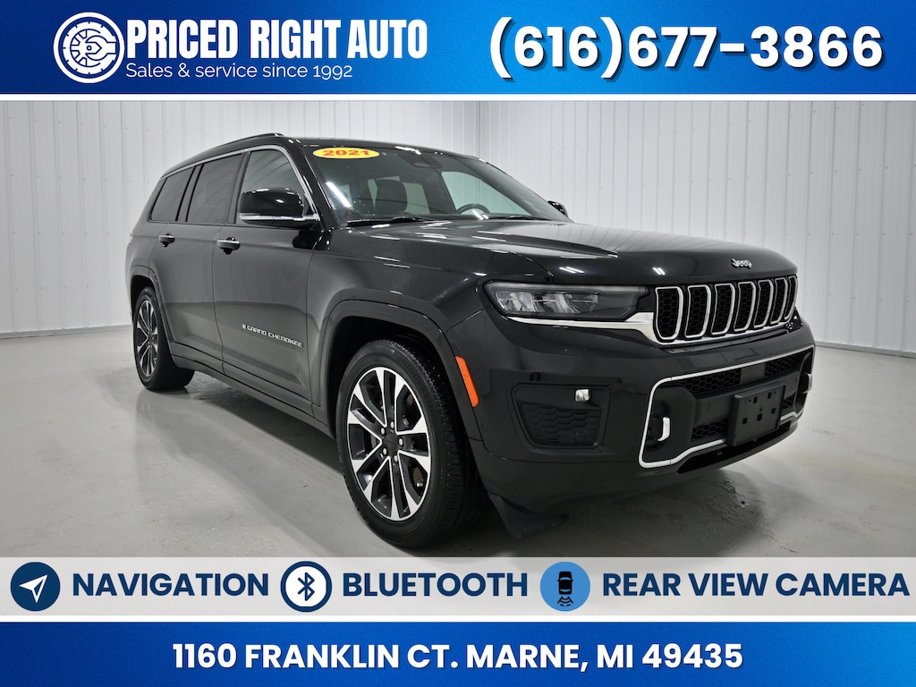 Used 2021 Jeep Grand Cherokee L Overland SUV
