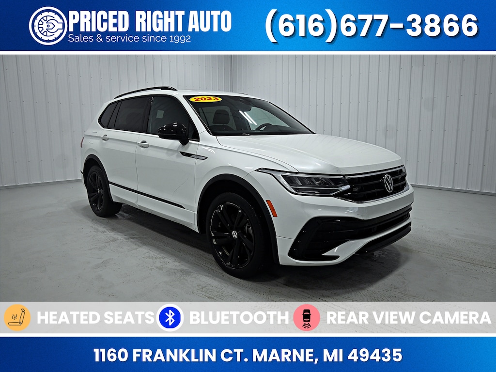Used 2023 Volkswagen Tiguan 2.0T SE R-Line Black SUV