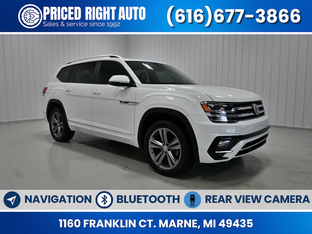Used 2019 Volkswagen Atlas 3.6L V6 SEL R-Line SUV