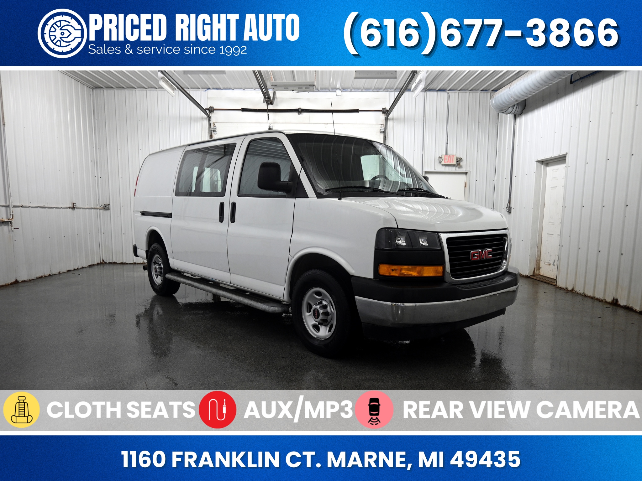 2019 GMC Savana Cargo