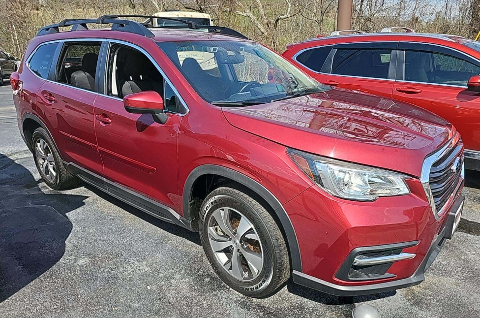 Crimson Red Pearl 2020 Subaru Ascent Premium 7-Passenger AWD SUV / Crossover All-Wheel Drive Continuously Variable Transmission