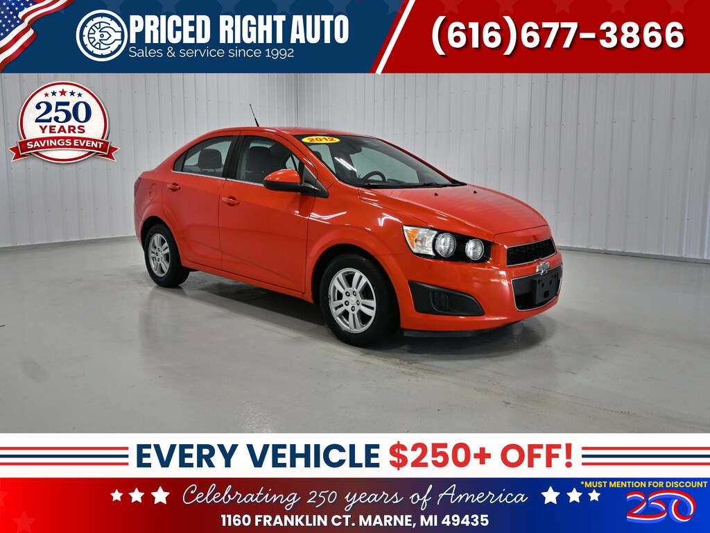Used 2012 Chevrolet Sonic 2LT Sedan