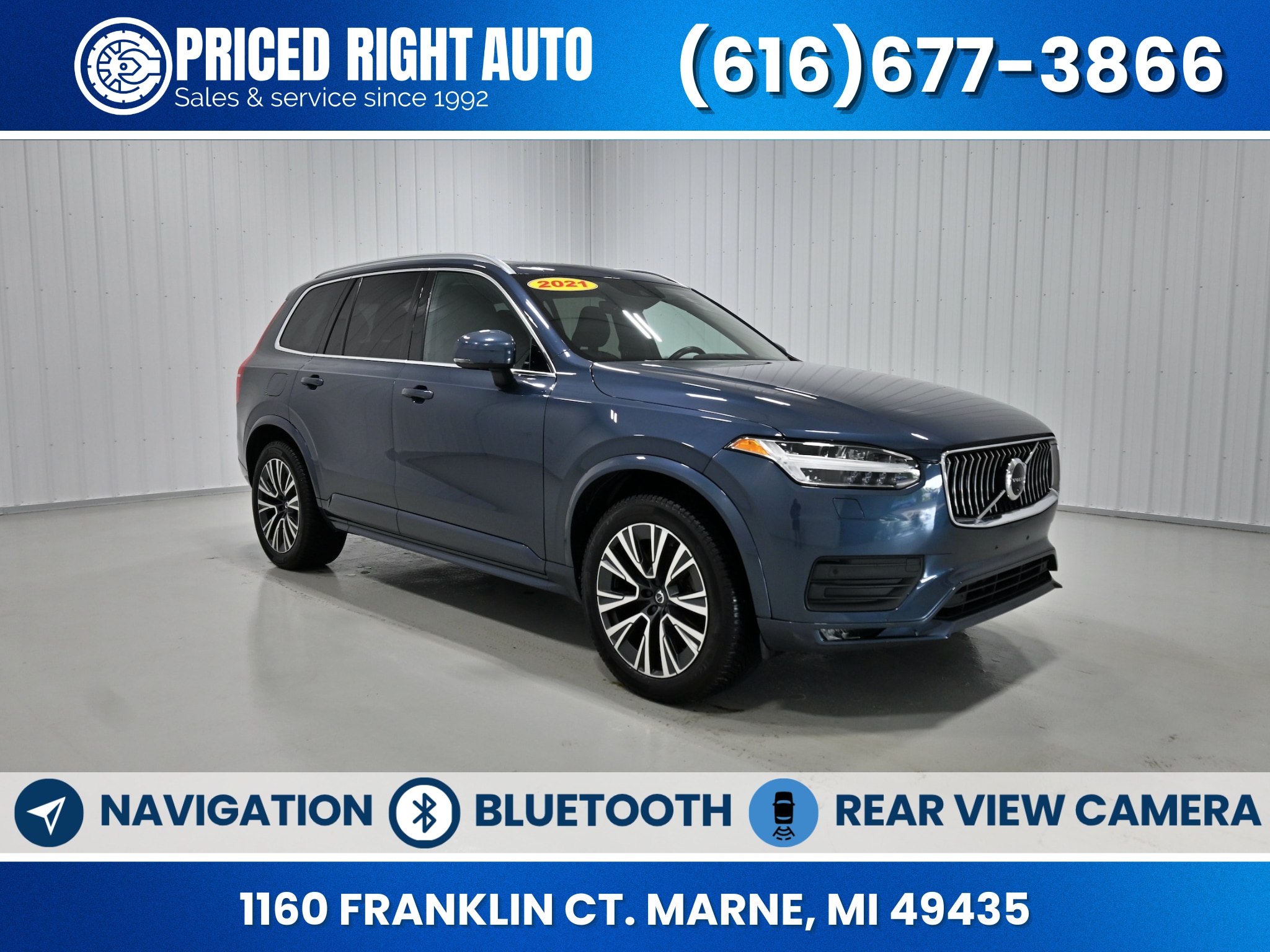 2021 Volvo XC90 T6 Momentum 7-Passenger AWD