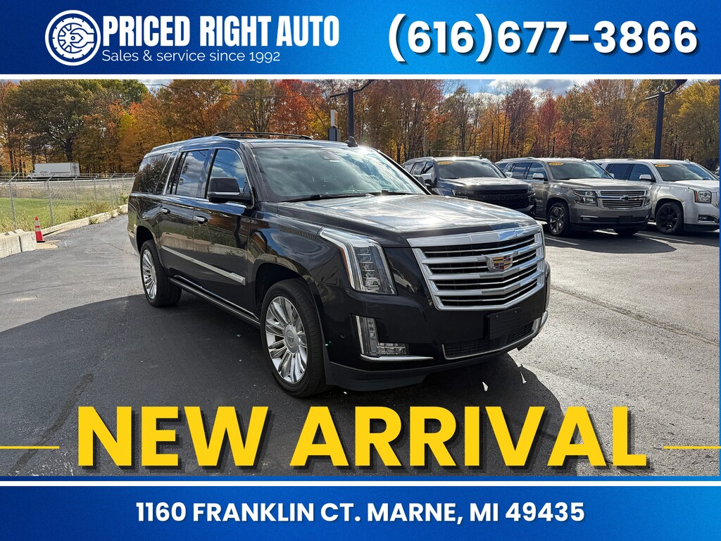 Used 2020 CADILLAC Escalade ESV Platinum Edition SUV