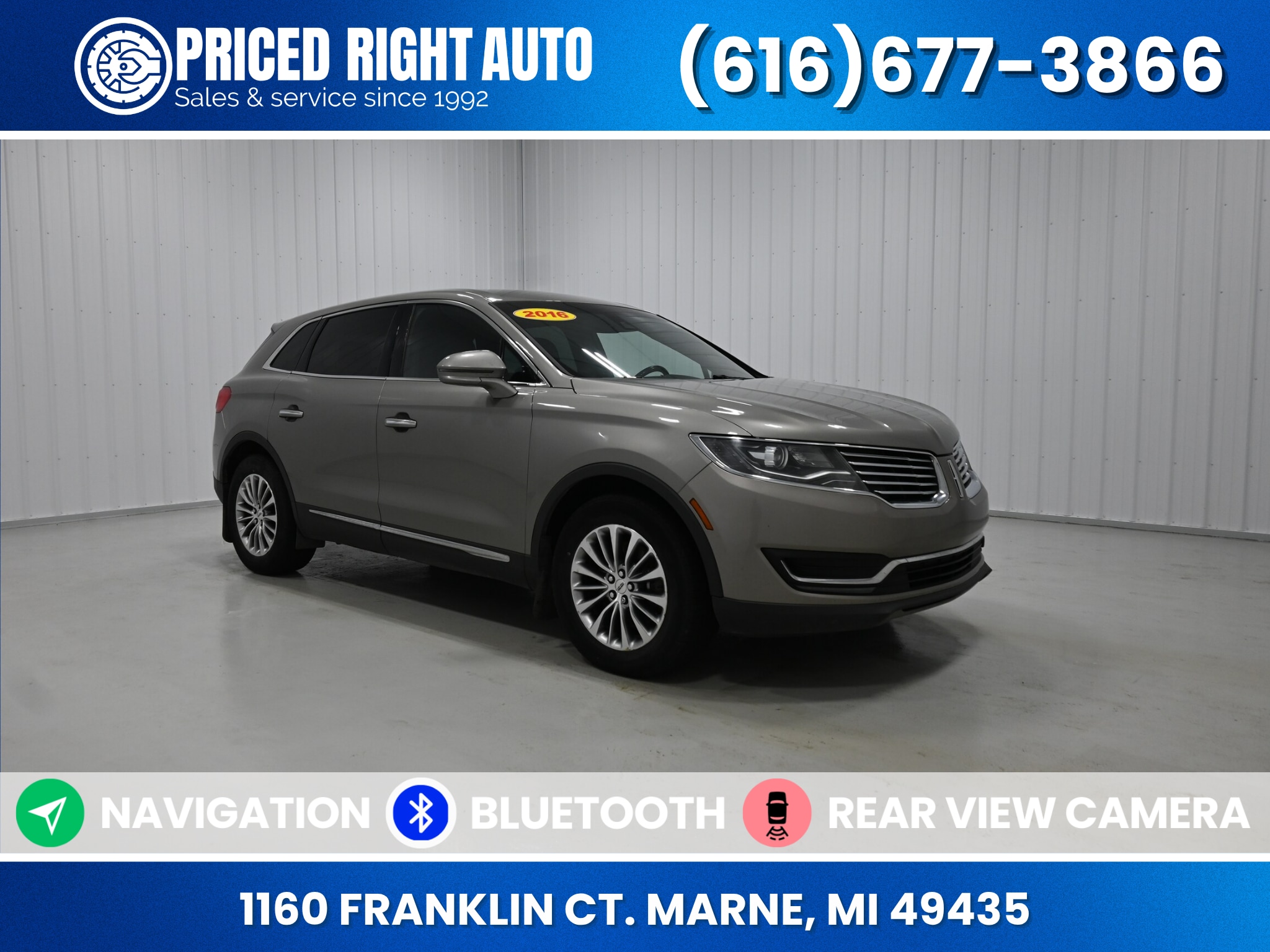 2016 Lincoln MKX Select