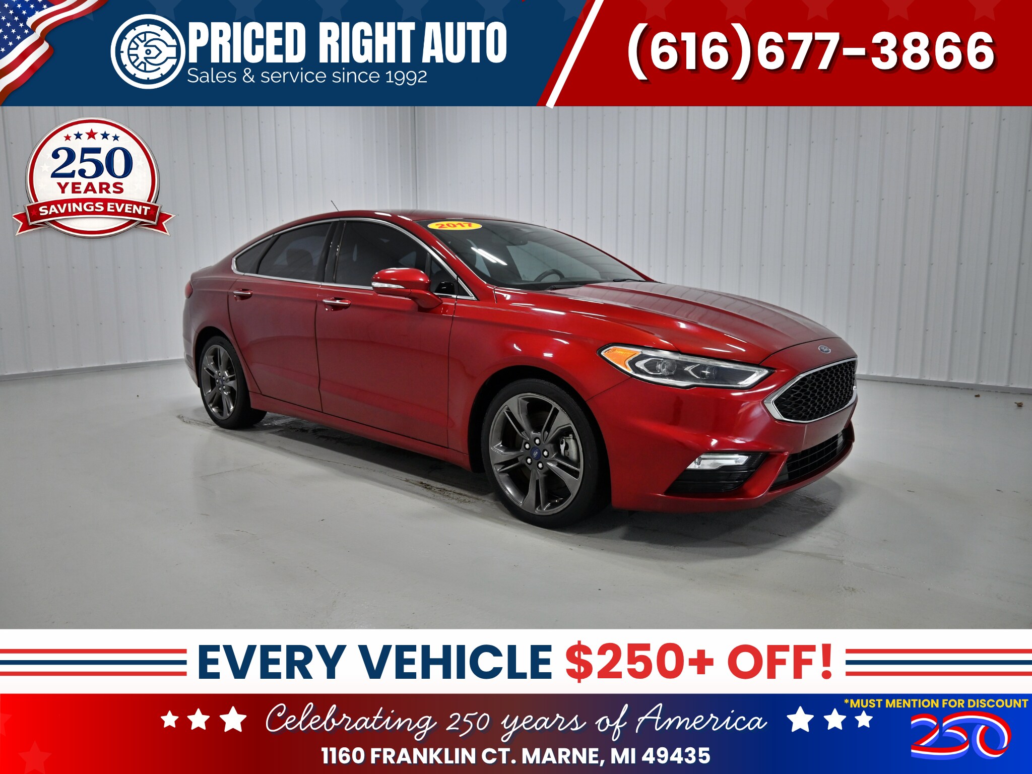 2017 Ford Fusion Sport AWD