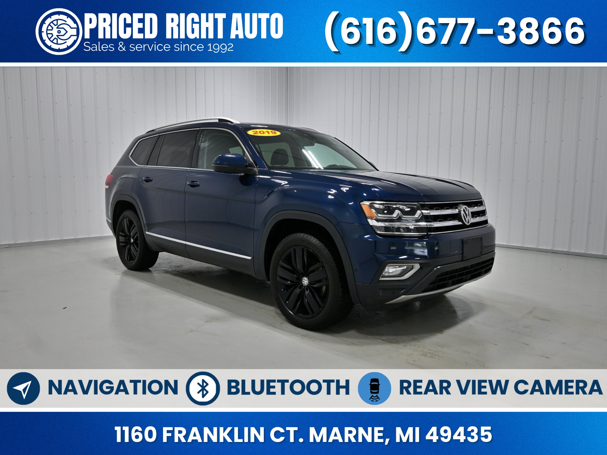 2019 Volkswagen Atlas SEL Premium 4Motion