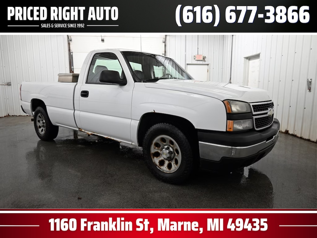 Used 2006 Chevrolet Silverado 1500 Work Truck Truck Regular Cab