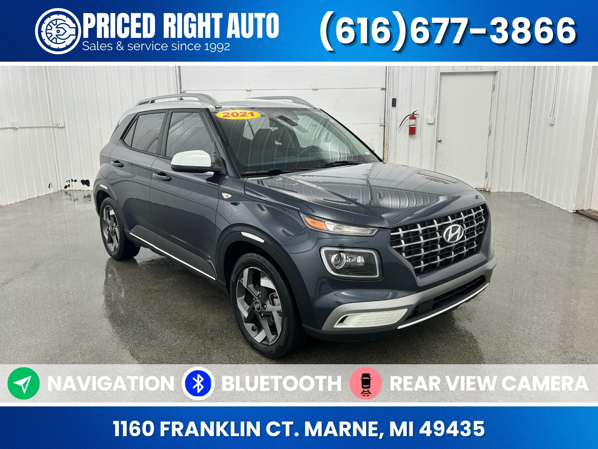 2021 Hyundai Venue Denim
