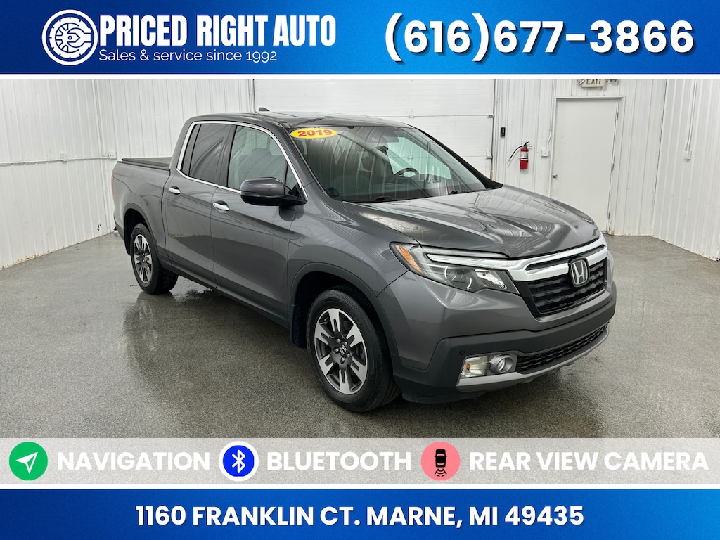 Used 2019 Honda Ridgeline RTL-E Truck Crew Cab