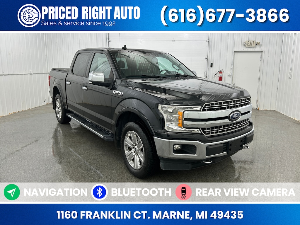 Used 2020 Ford F-150 Lariat Truck SuperCrew Cab