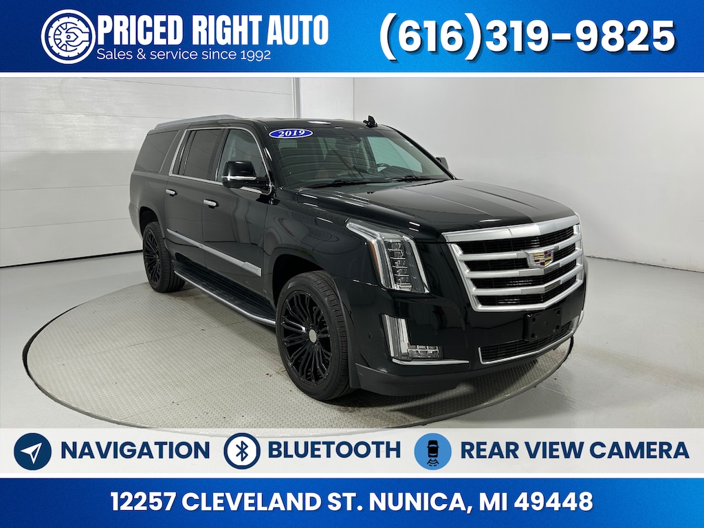 Used 2019 CADILLAC Escalade ESV Luxury SUV