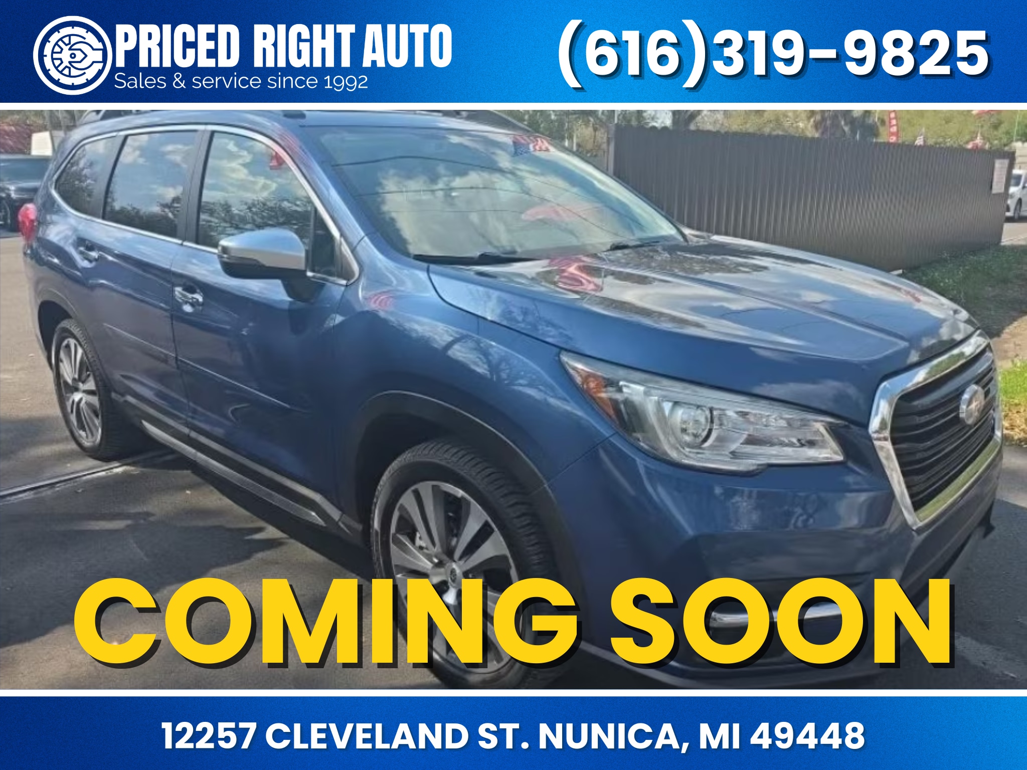 2019 Subaru Ascent Touring 7-Passenger AWD