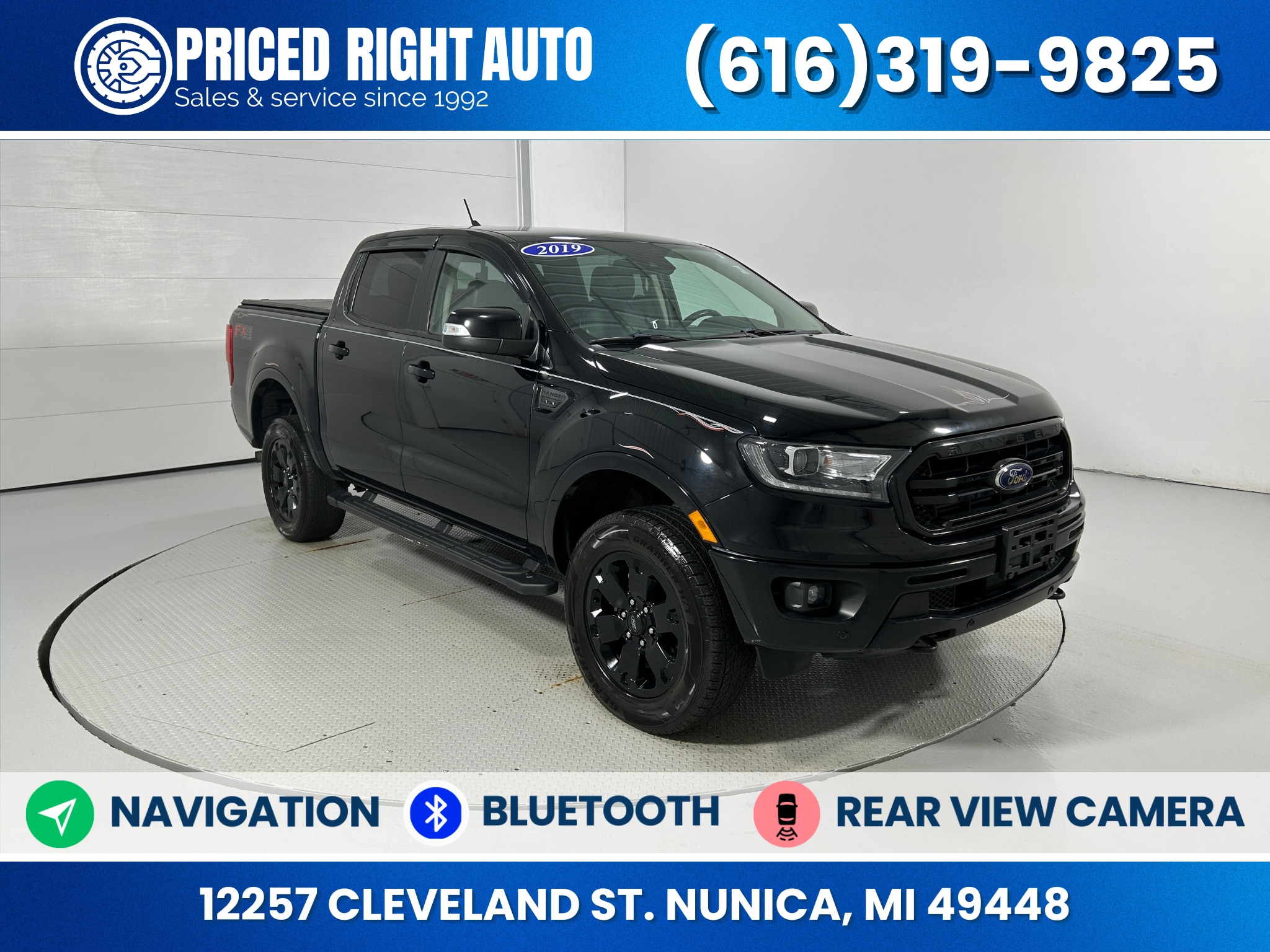2019 Ford Ranger Lariat SuperCrew 4WD
