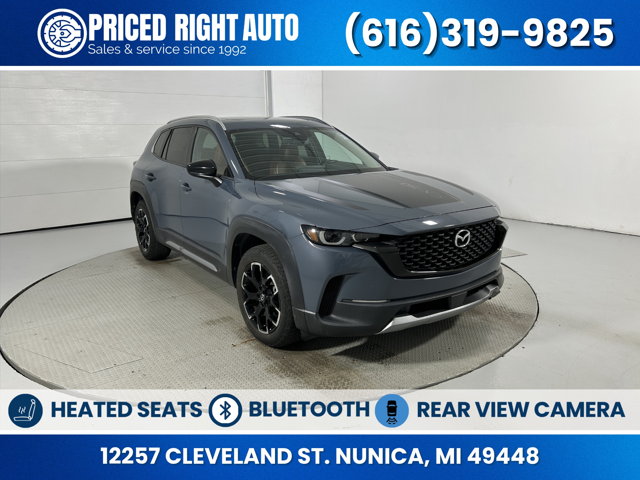 Polymetal Gray 2023 Mazda CX-50 SUV / Crossover All-Wheel Drive 6-Speed Automatic