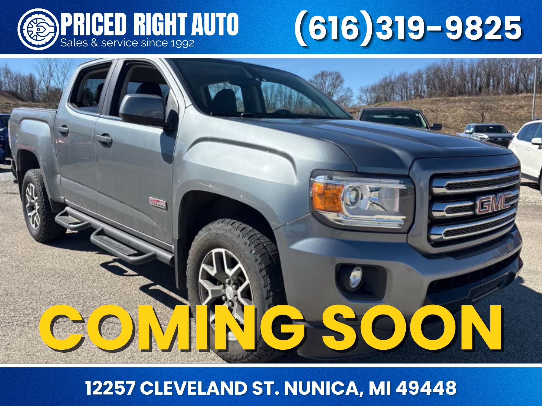 2019 GMC Canyon All Terrain Crew Cab 4WD with Cloth