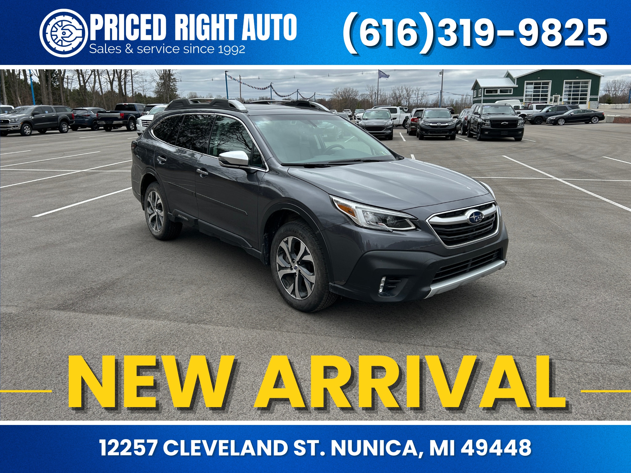 Magnetite Gray 2022 Subaru Outback Touring Crossover AWD SUV / Crossover All-Wheel Drive Continuously Variable Transmission