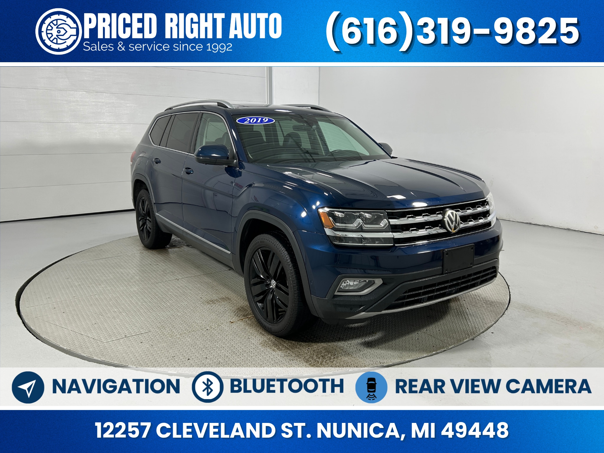 2019 Volkswagen Atlas SEL Premium