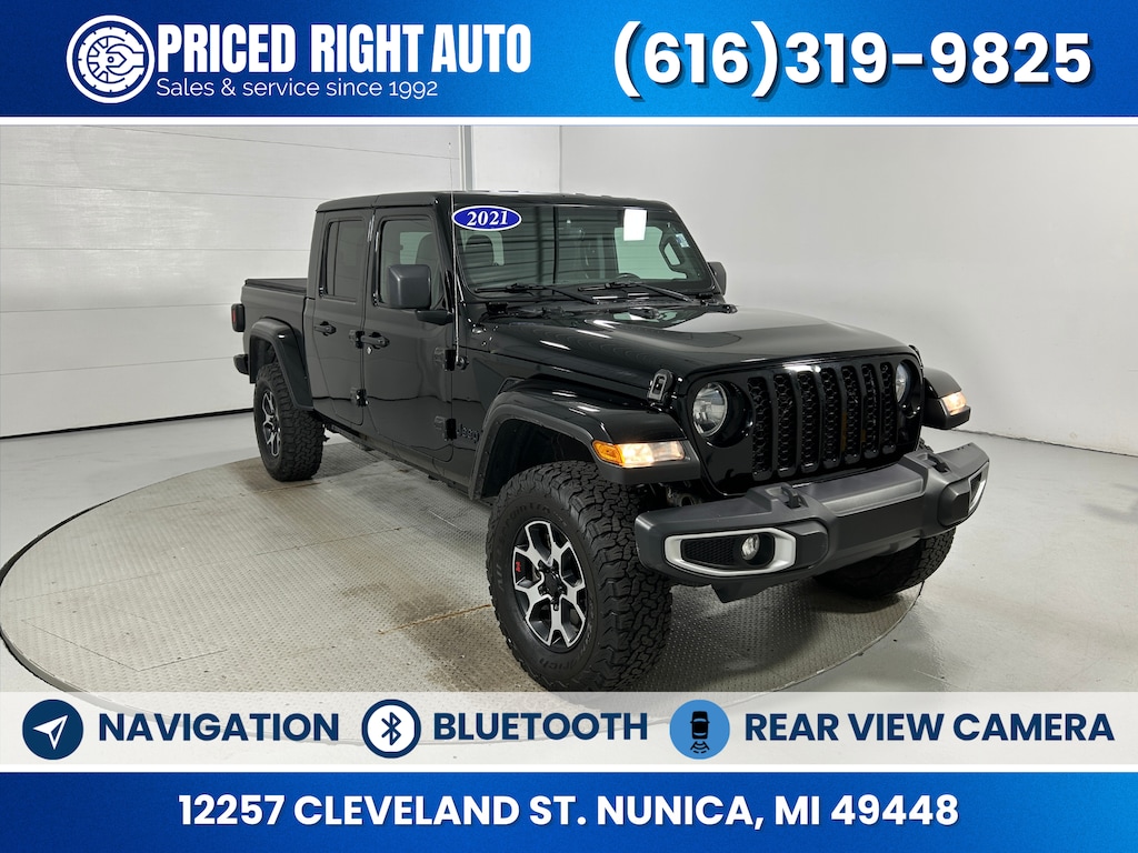 Used 2021 Jeep Gladiator Sport Truck Crew Cab