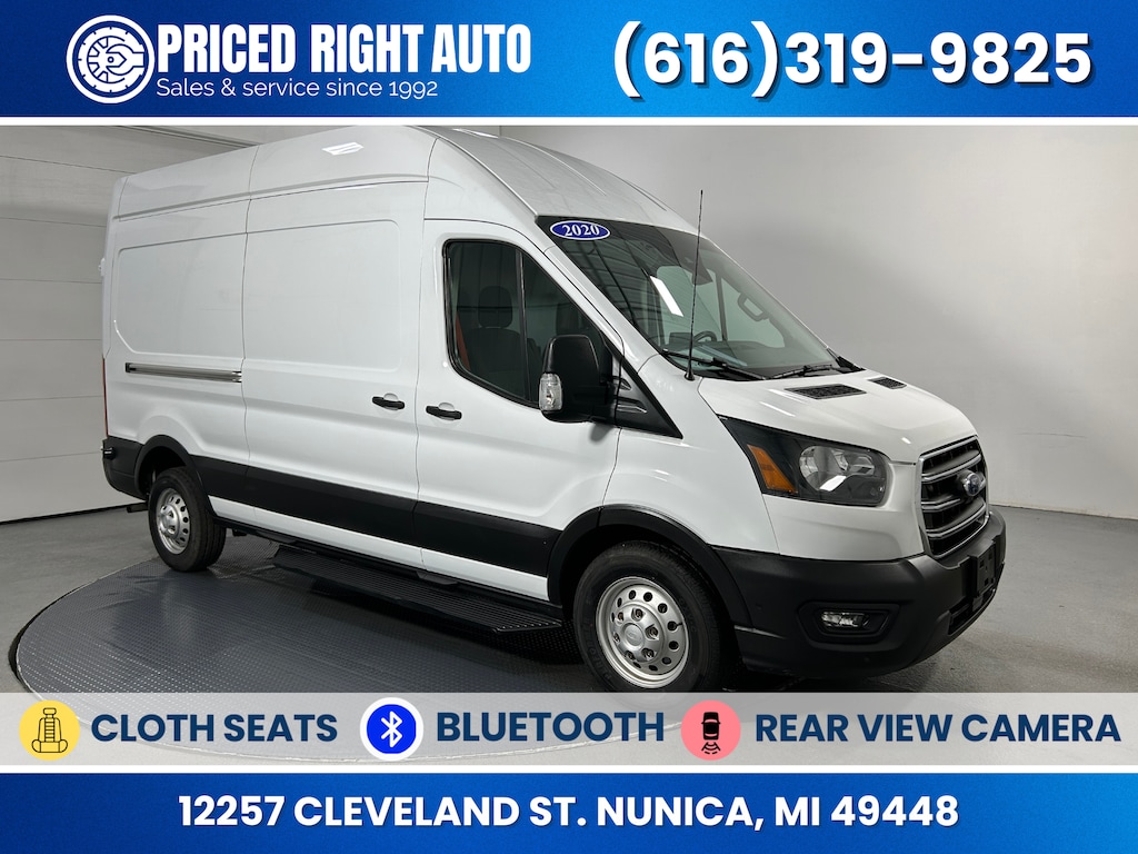 Used 2020 Ford Transit-350 Cargo Base Van High Roof Van