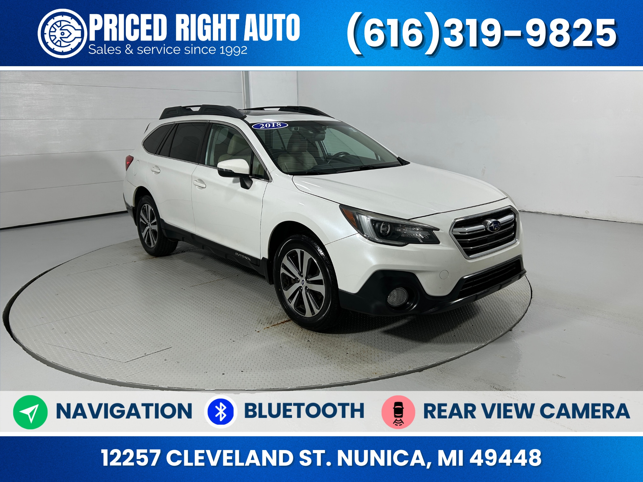 2018 Subaru Outback 2.5i Limited AWD