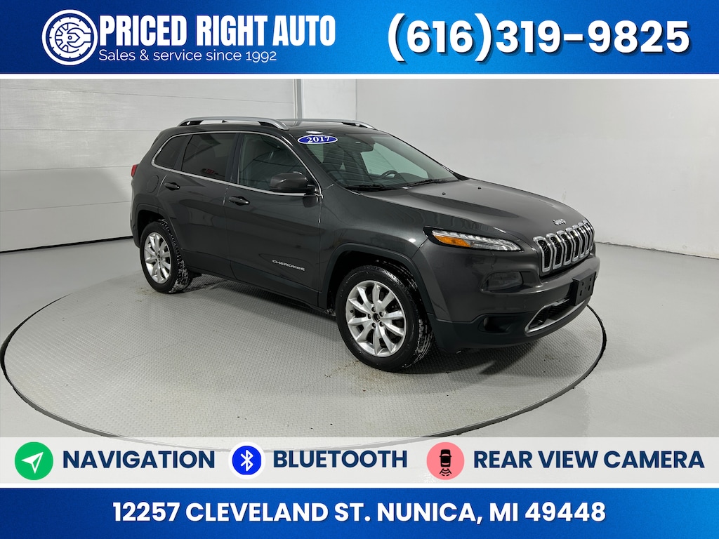 Used 2017 Jeep Cherokee Limited SUV