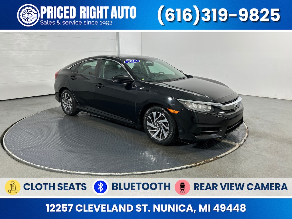 Used 2017 Honda Civic EX Sedan