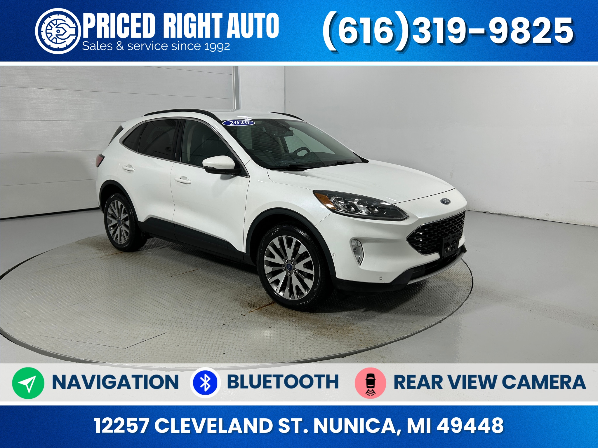 2020 Ford Escape Hybrid Titanium AWD