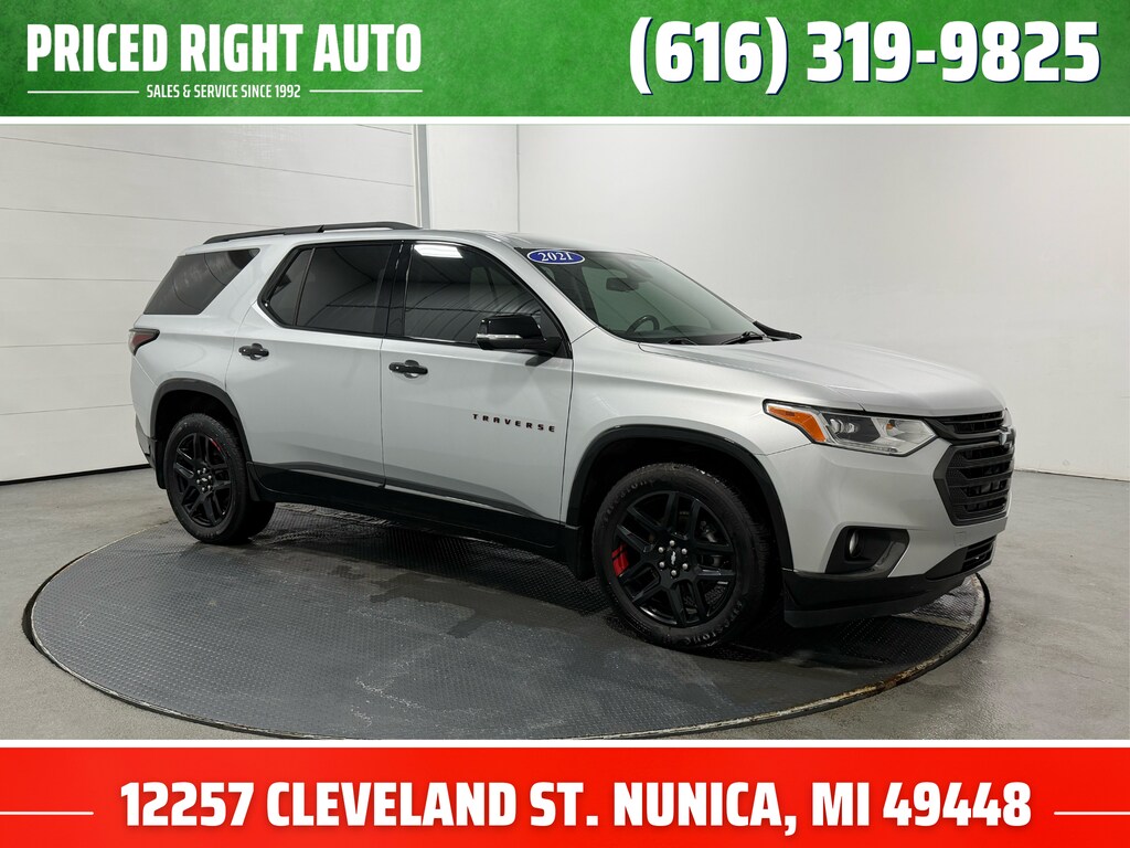 Used 2021 Chevrolet Traverse Premier SUV