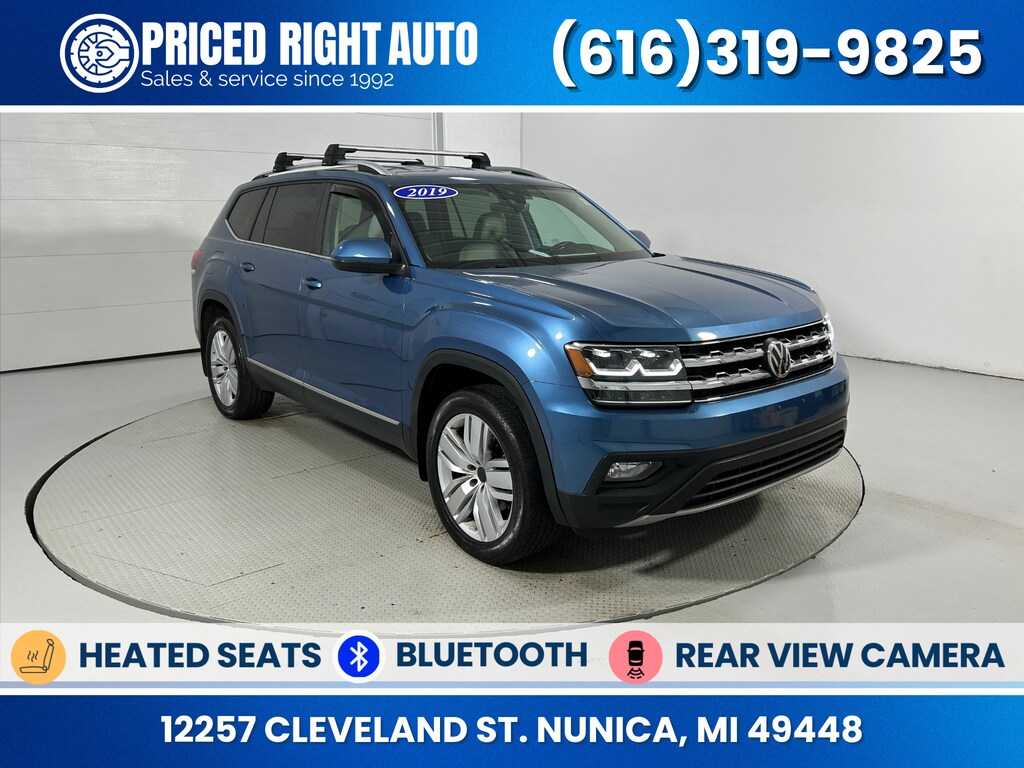 Used 2019 Volkswagen Atlas 3.6L V6 SE SUV