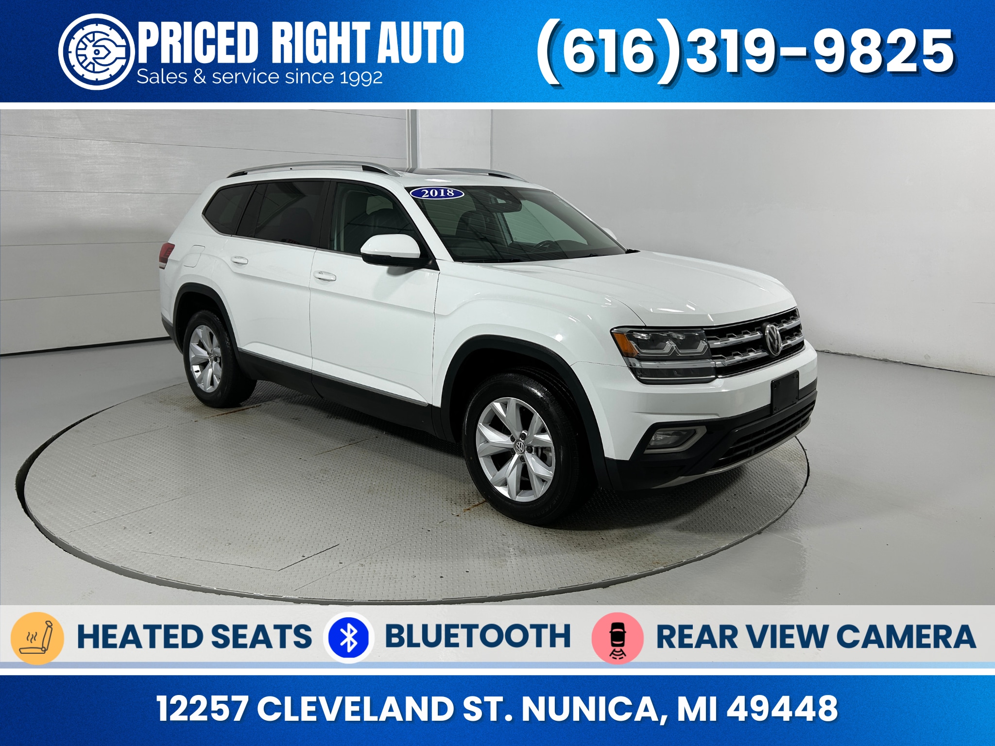 2018 Volkswagen Atlas SEL