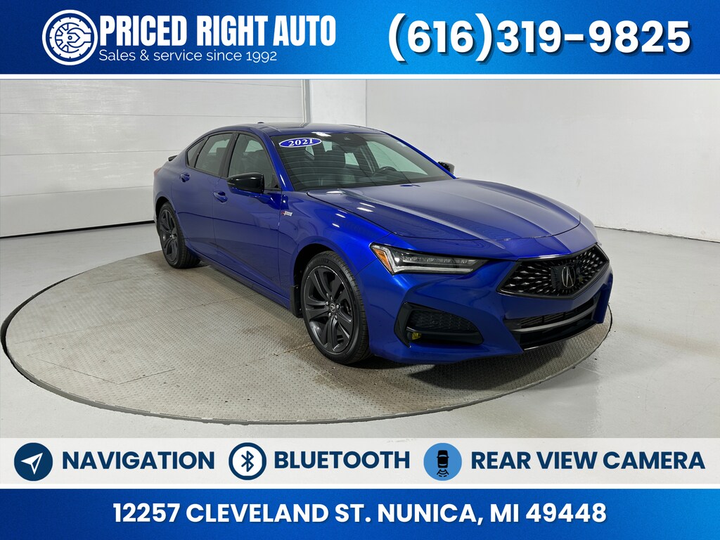 Used 2021 Acura TLX A-Spec Package Sedan