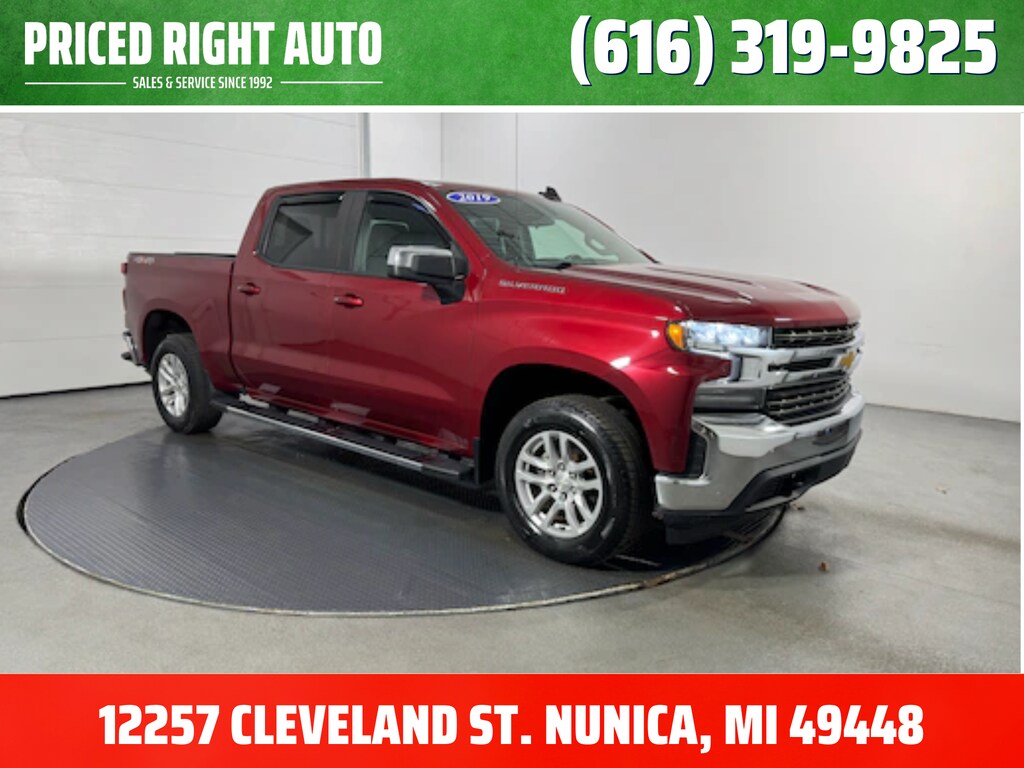 Used 2019 Chevrolet Silverado 1500 LT Truck Crew Cab