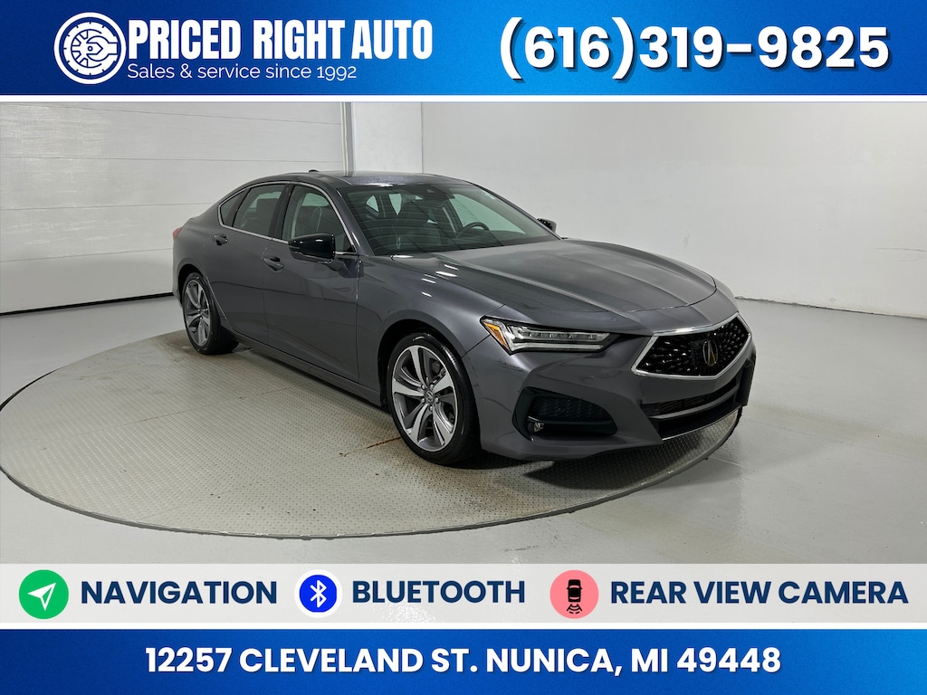 Used 2021 Acura TLX Advance Sedan