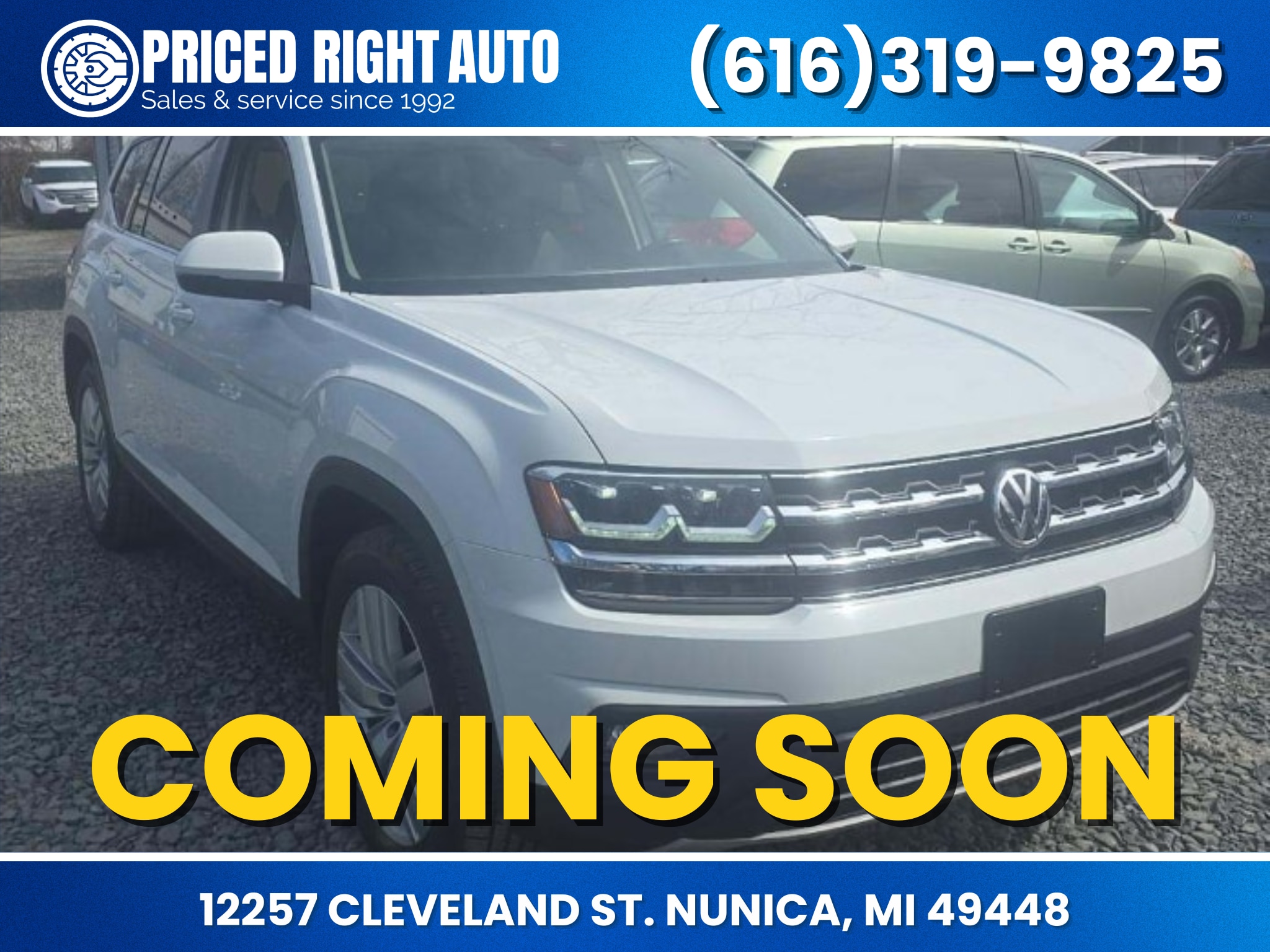 2020 Volkswagen Atlas SE w/Tech