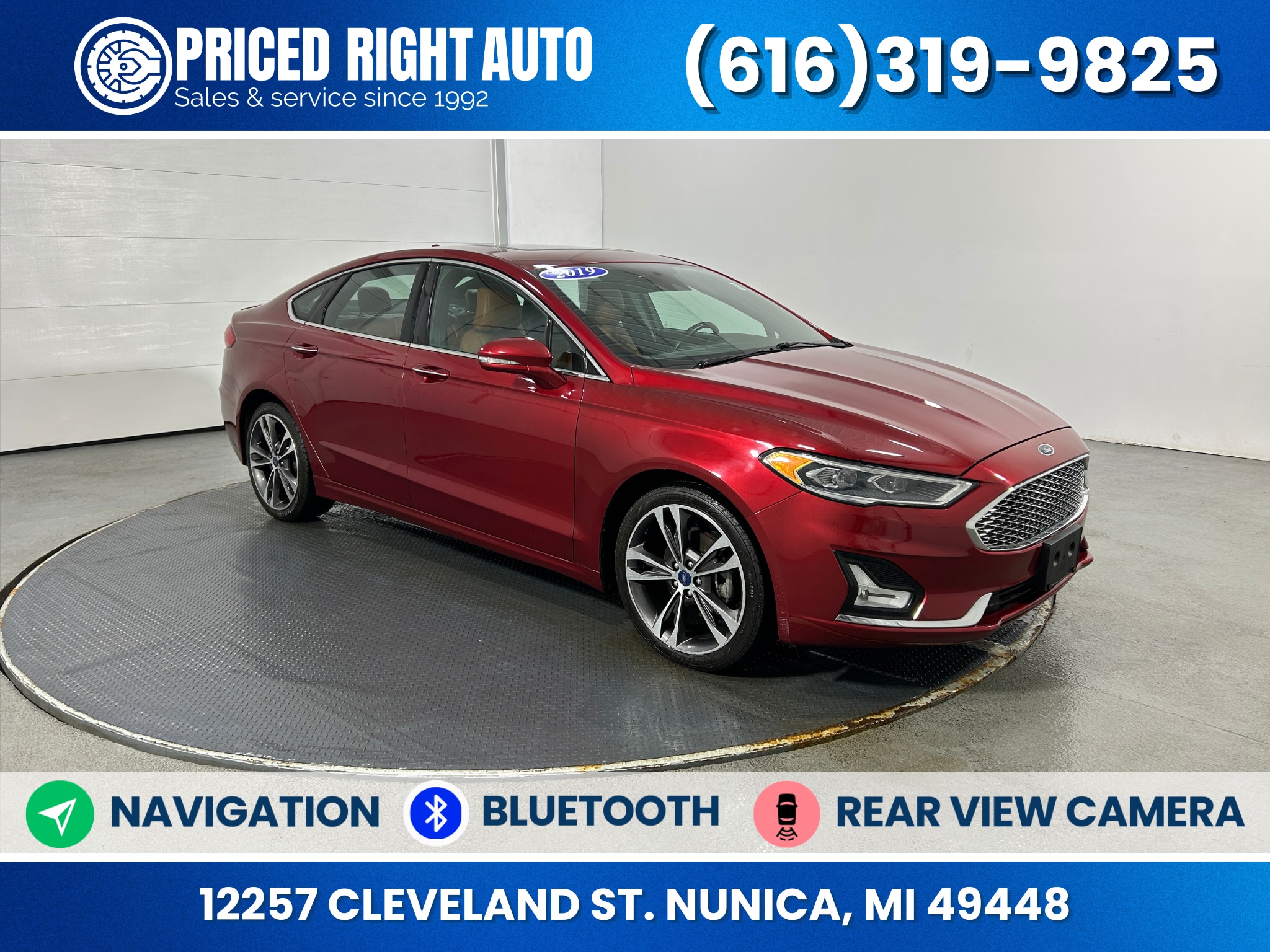 2019 Ford Fusion Titanium's photo