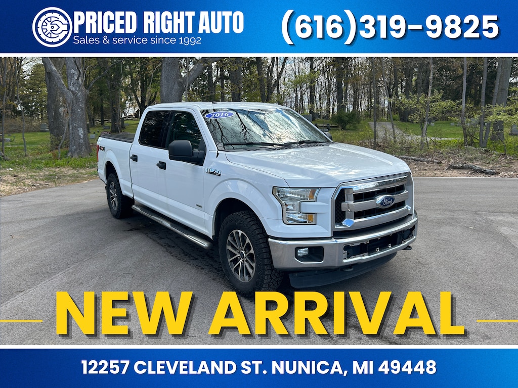 Used 2016 Ford F-150 XLT Truck SuperCrew Cab
