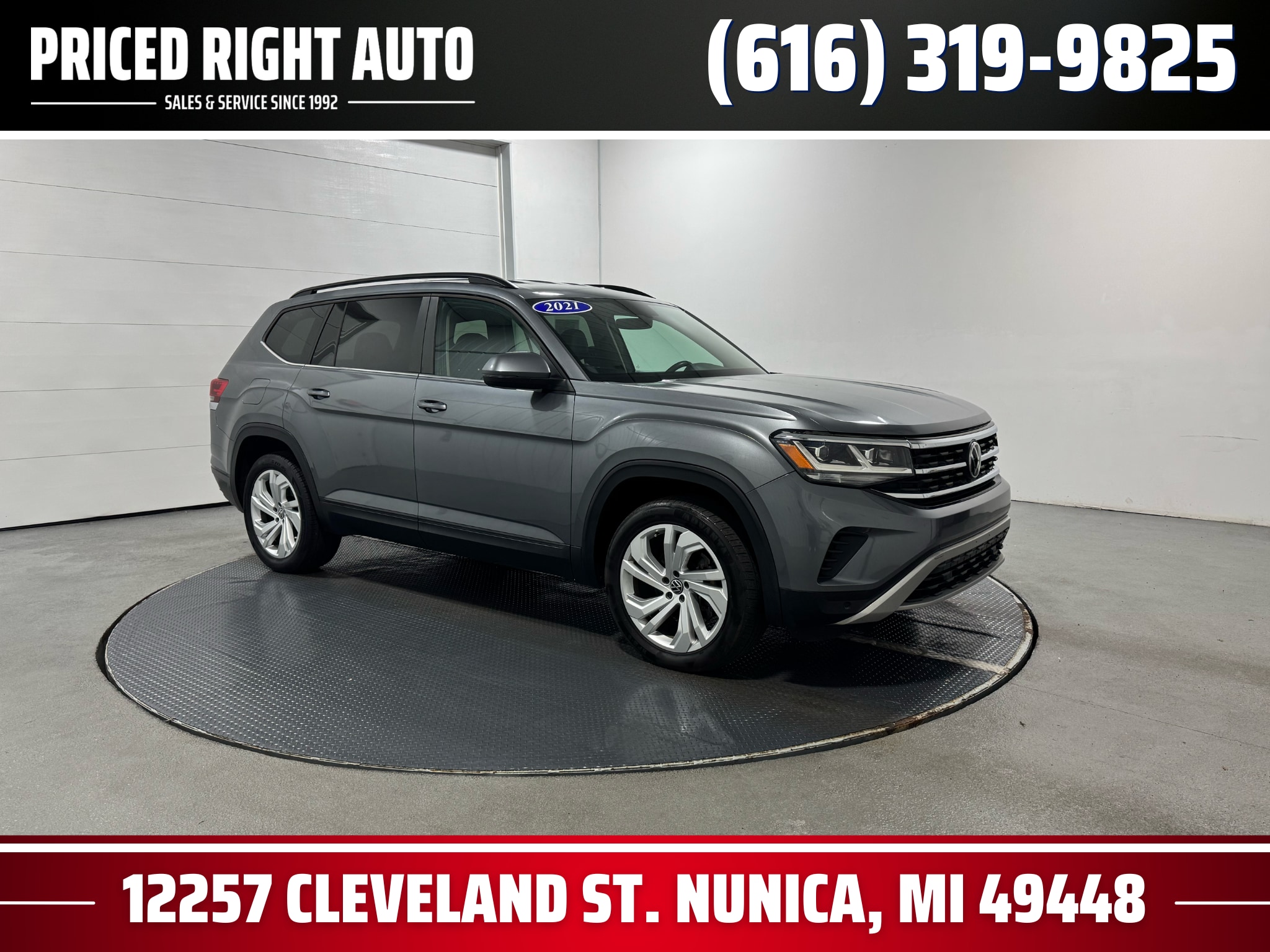 2021 Volkswagen Atlas SE w/Tech