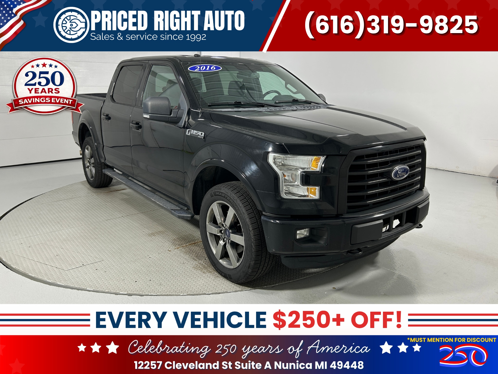  2016 Ford F-150 XLT SuperCrew 4WD   