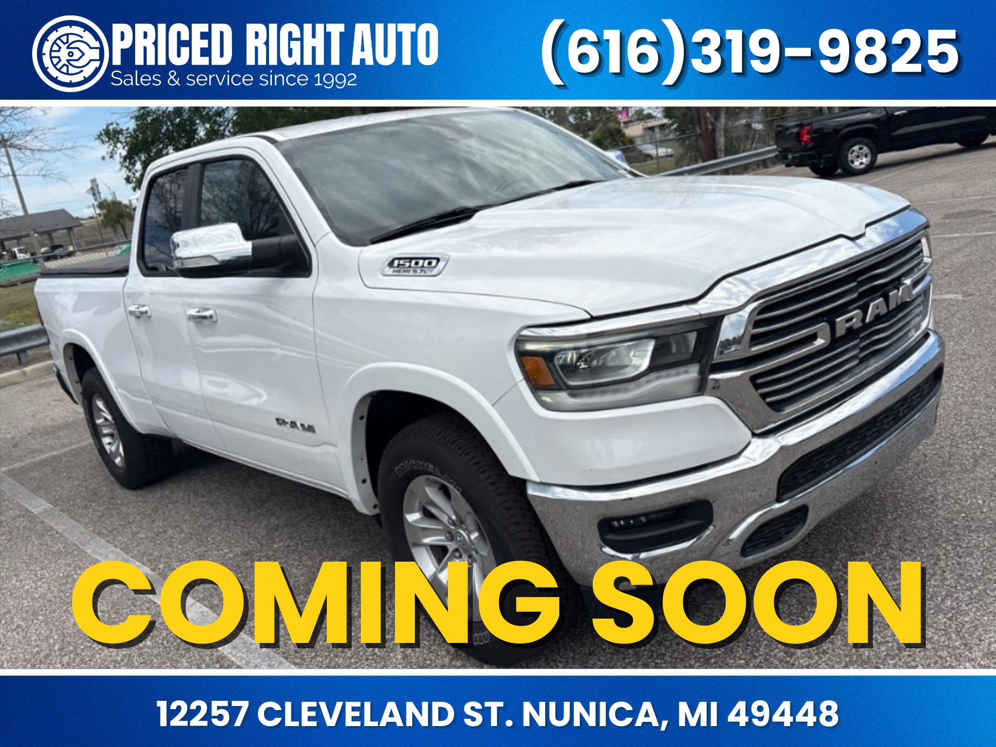 2020 RAM 1500 Laramie 4x4 Quad Cab 6'4's photo