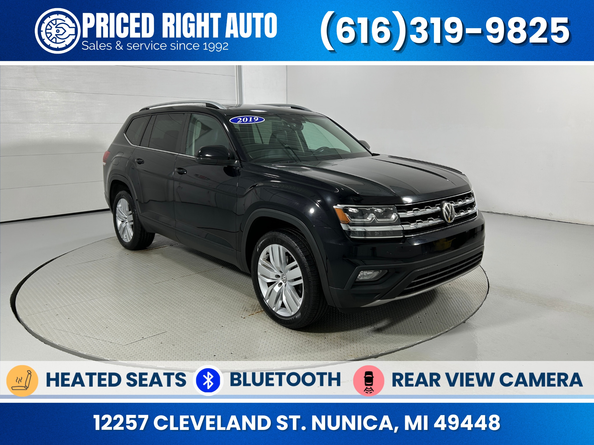 2019 Volkswagen Atlas SE w/Tech