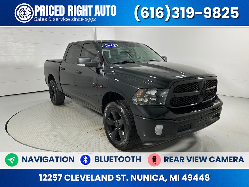 Used 2018 Ram 1500 Big Horn Truck Crew Cab