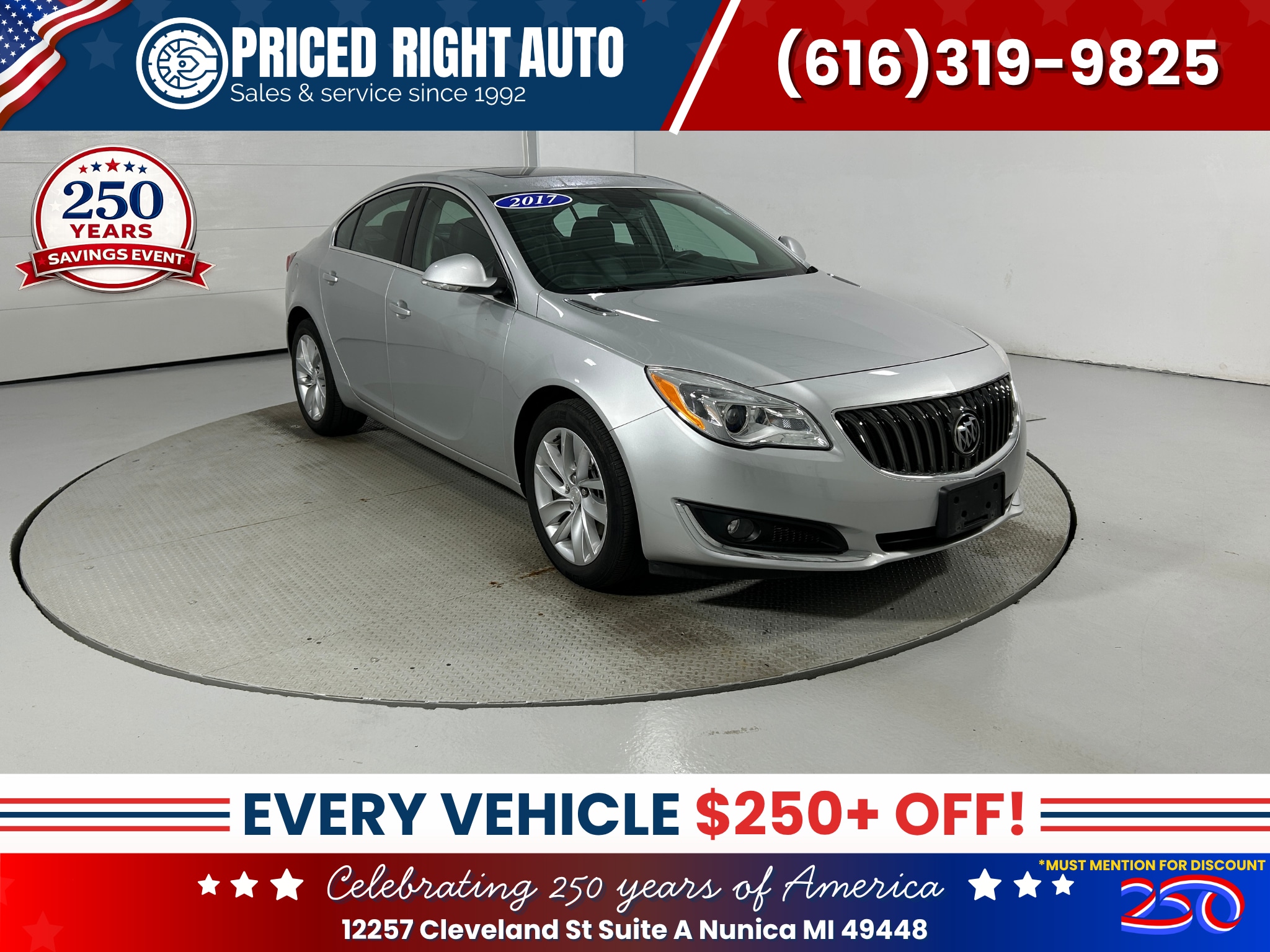  2017 Buick Regal Sedan AWD   