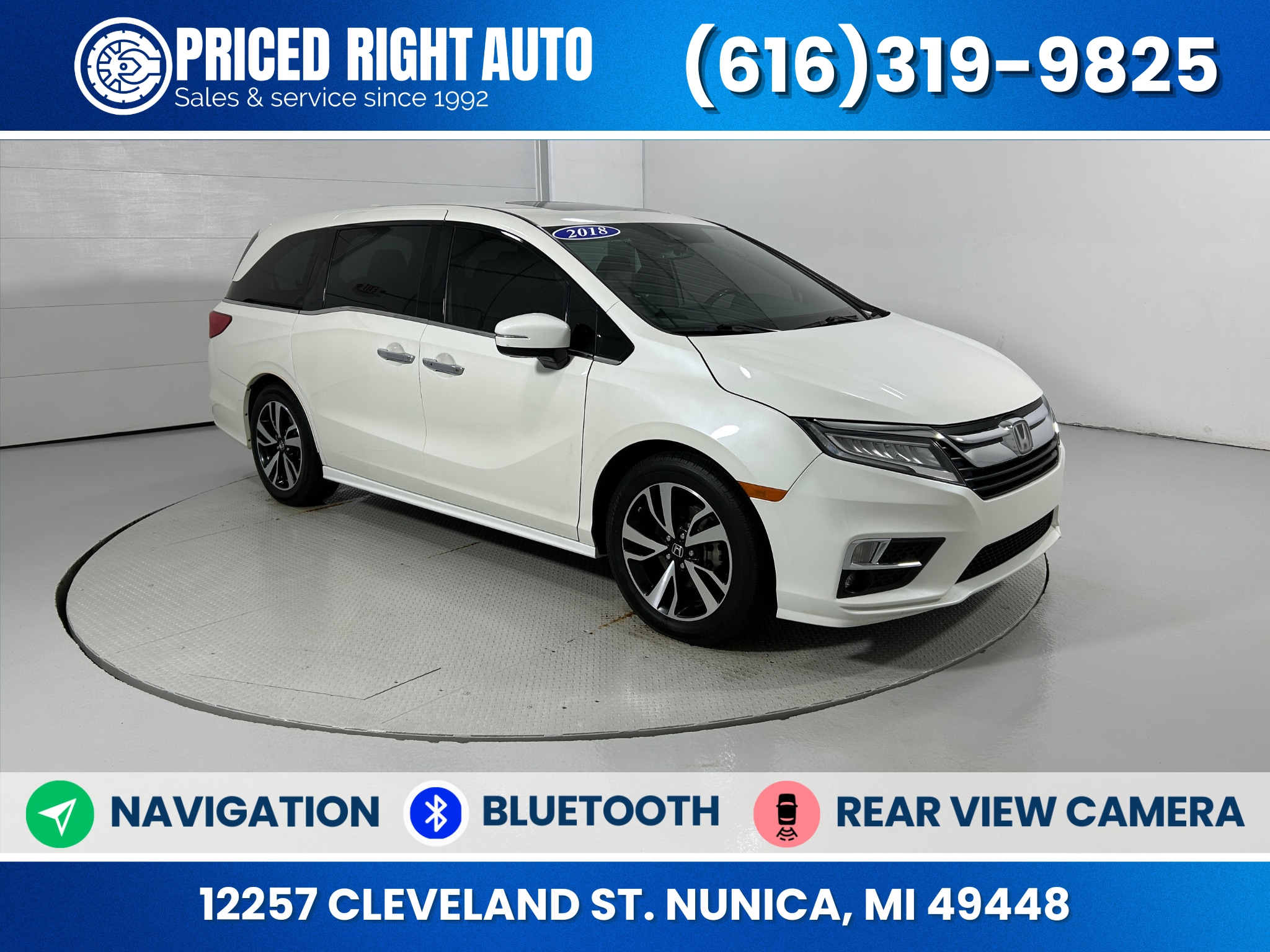 2018 Honda Odyssey Elite