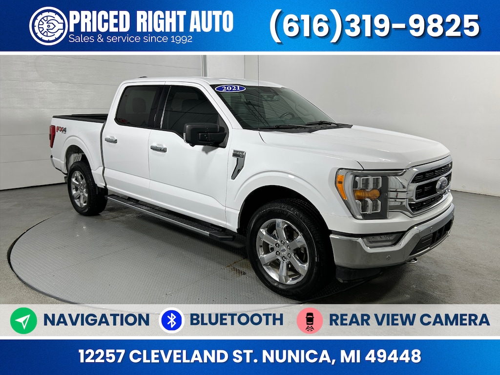 Used 2021 Ford F-150 XLT Truck SuperCrew Cab