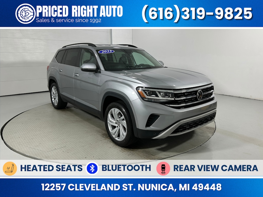 Used 2023 Volkswagen Atlas 3.6L V6 SE w/Technology SUV