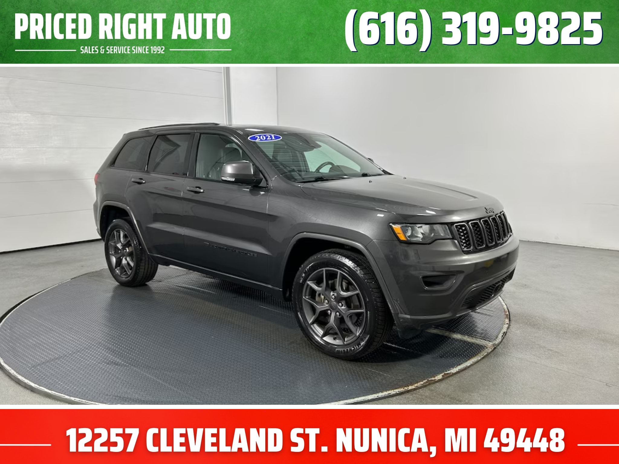 2021 Jeep Grand Cherokee 80th Edition